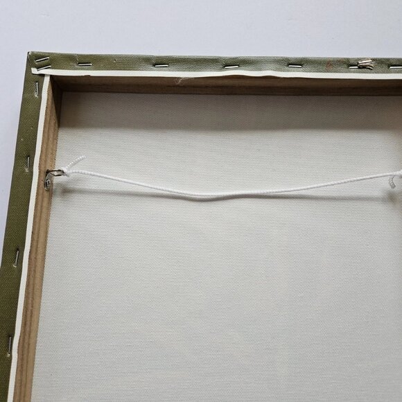 Dana Miller Print Tropical Bird of Paradise Canvas Wall Art 12" x 12" Floral - Picture 6 of 9